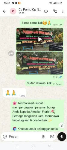 Testimonial Papan Bunga sentul city